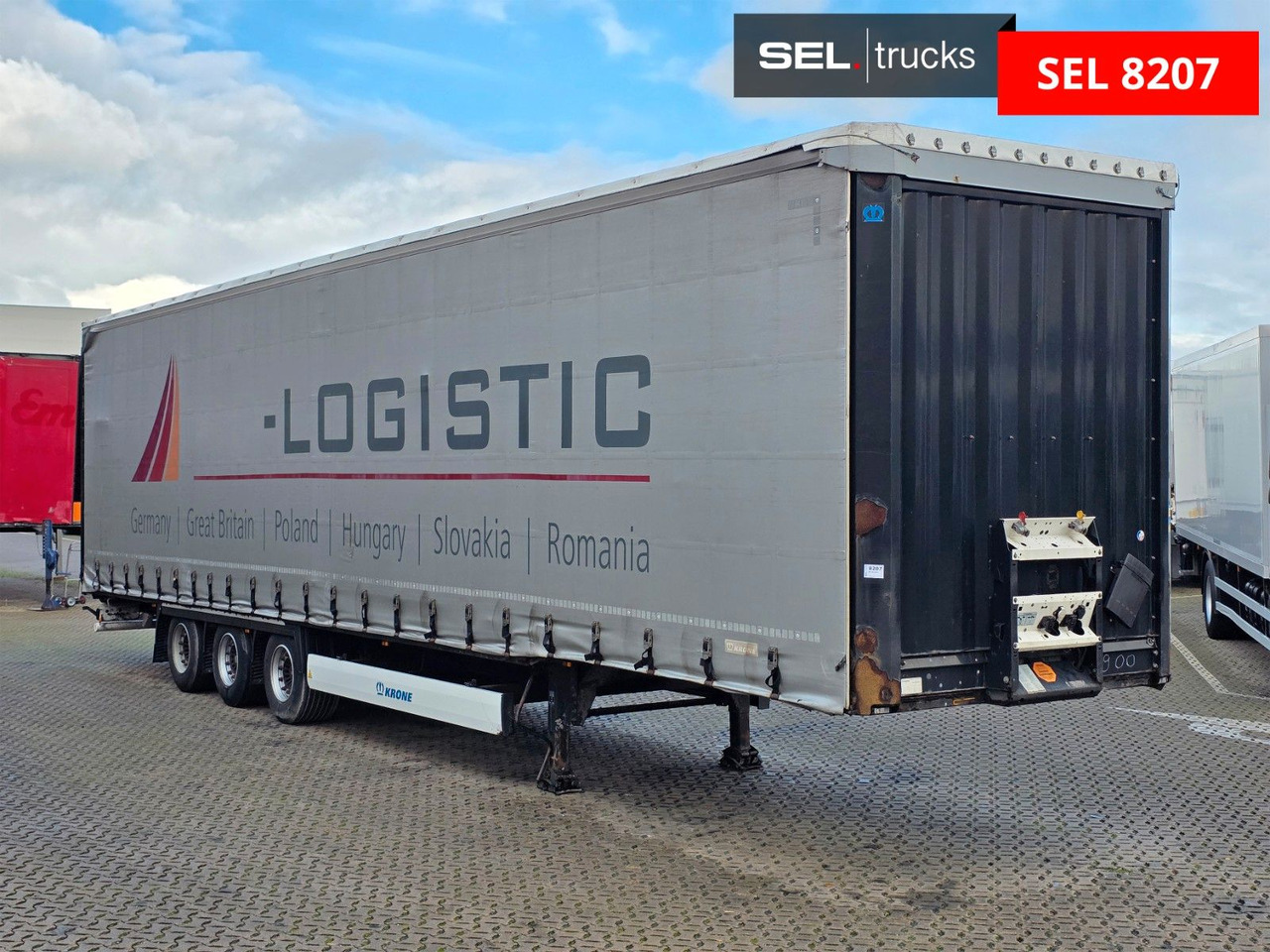 Krone SD / Hubdach / EDSCHA / Liftachse - Semirremolque lona: foto 3 Krone SD / Hubdach / EDSCHA / Liftachse - Semirremolque lona: foto 3