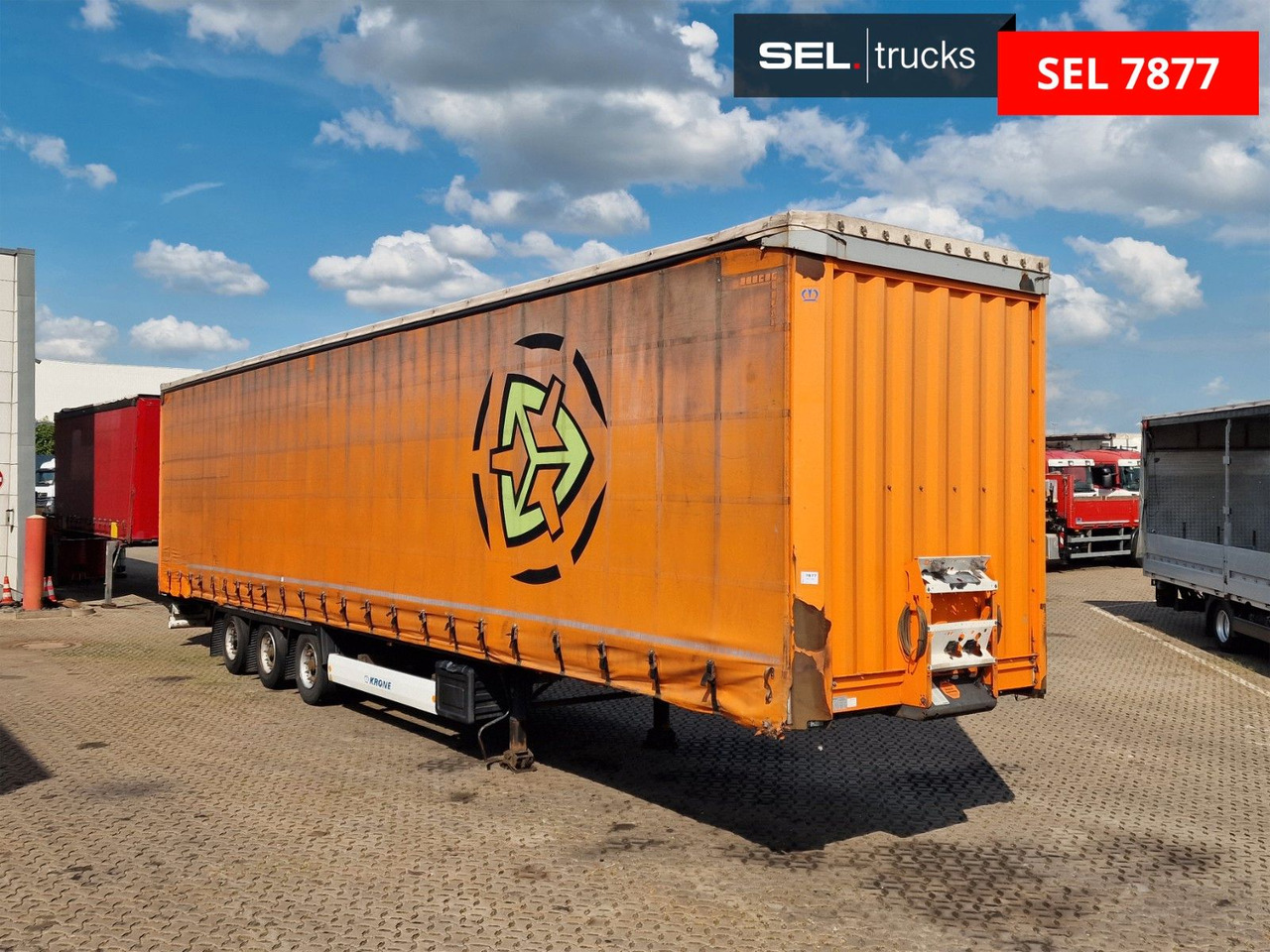 Krone SD / Hubdach / EDSCHA / Mega - Semirremolque lona: foto 3 Krone SD / Hubdach / EDSCHA / Mega - Semirremolque lona: foto 3