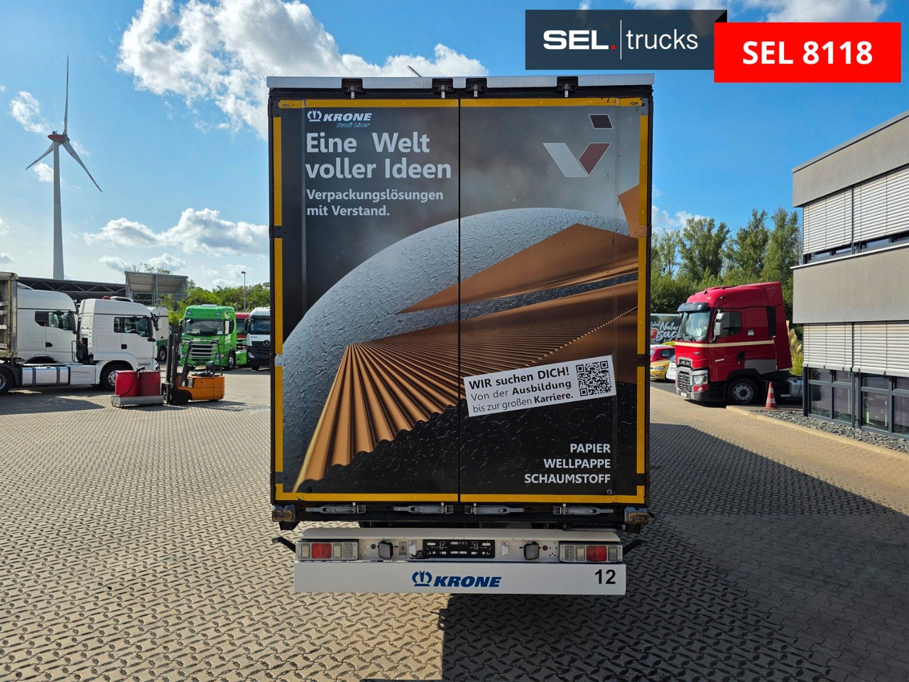 Semirremolque lona Krone SD / Liftachse / EDSCHA: foto 6