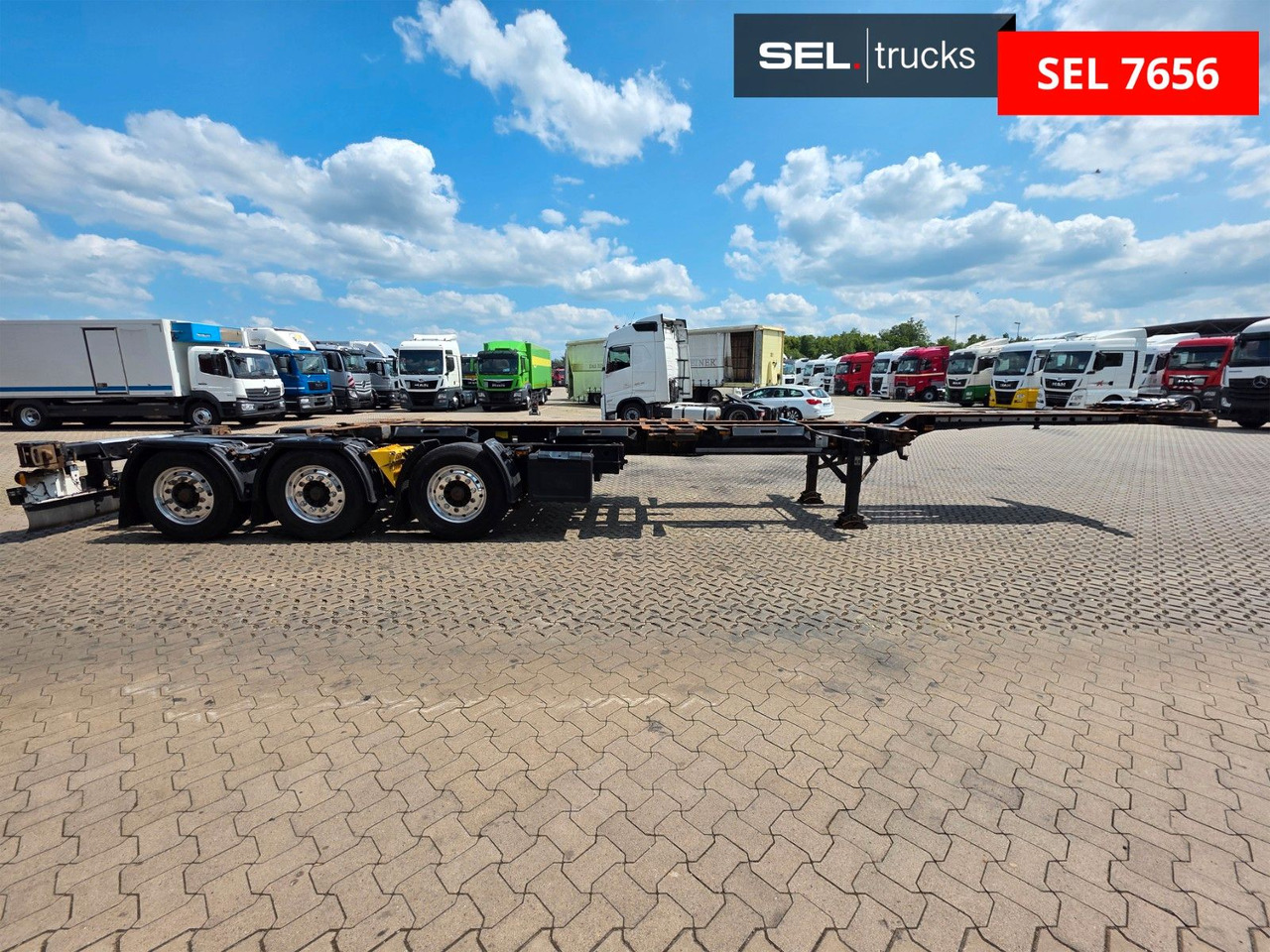 Krone SD / Teleskop / Alu-Felgen / Liftachse - Portacontenedore/ Intercambiable semirremolque: foto 4 Krone SD / Teleskop / Alu-Felgen / Liftachse - Portacontenedore/ Intercambiable semirremolque: foto 4