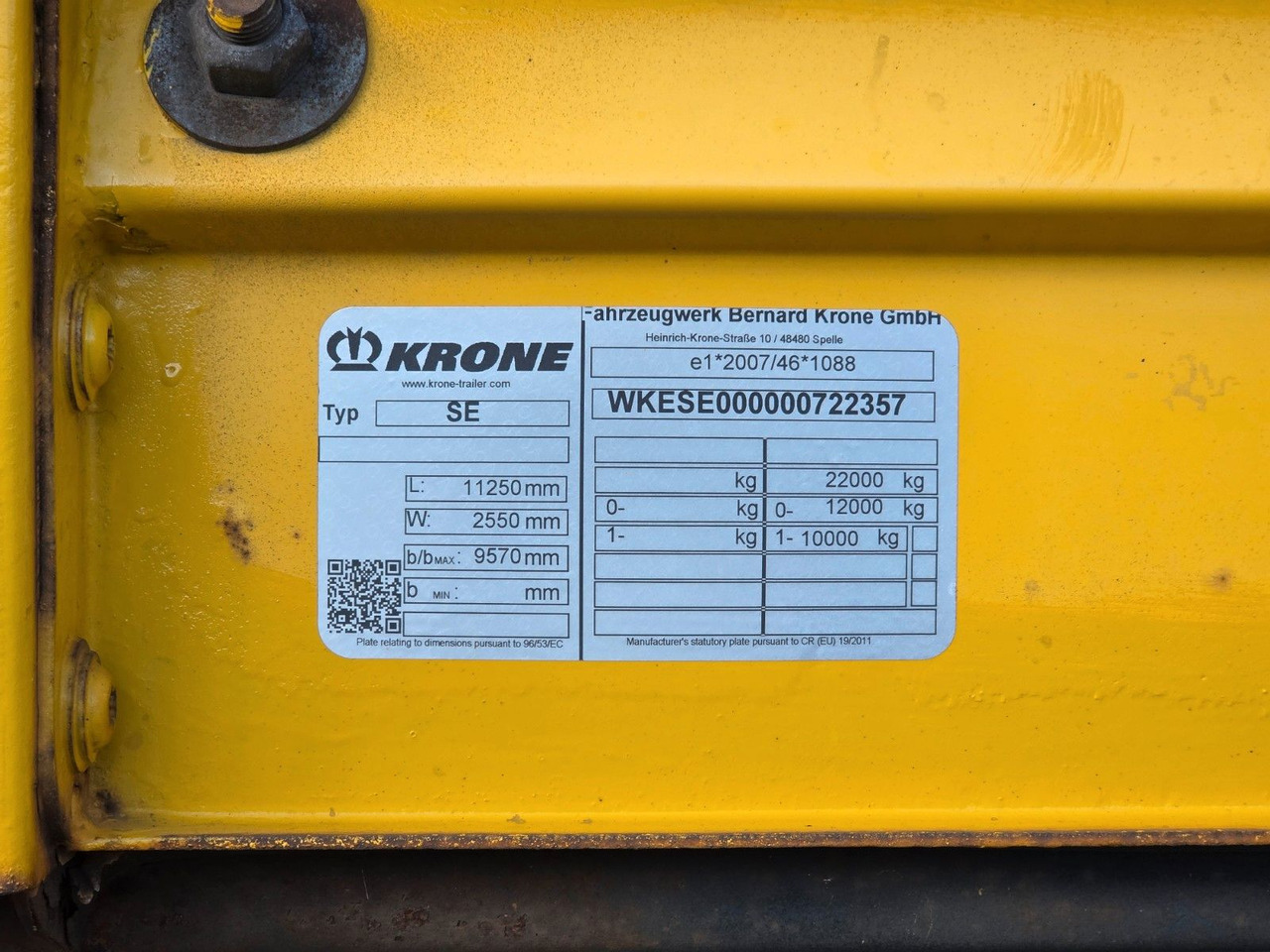 Semirremolque lona Krone SE / LBW / LENK / EDSCHA: foto 39