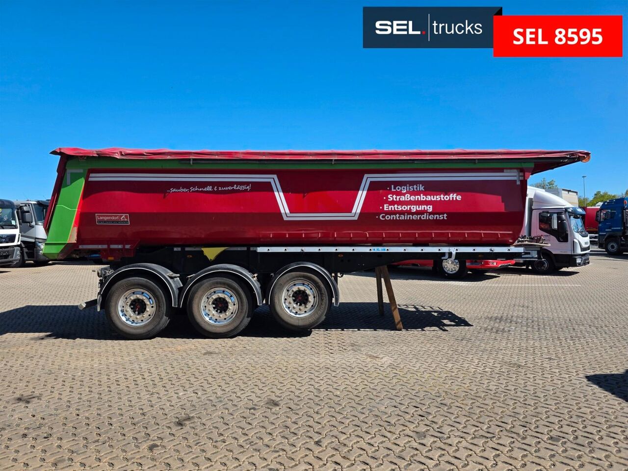 Langendorf SKS-HS 24/30 / Alu-Felgen / Liftachse - Volquete semirremolque: foto 4 Langendorf SKS-HS 24/30 / Alu-Felgen / Liftachse - Volquete semirremolque: foto 4