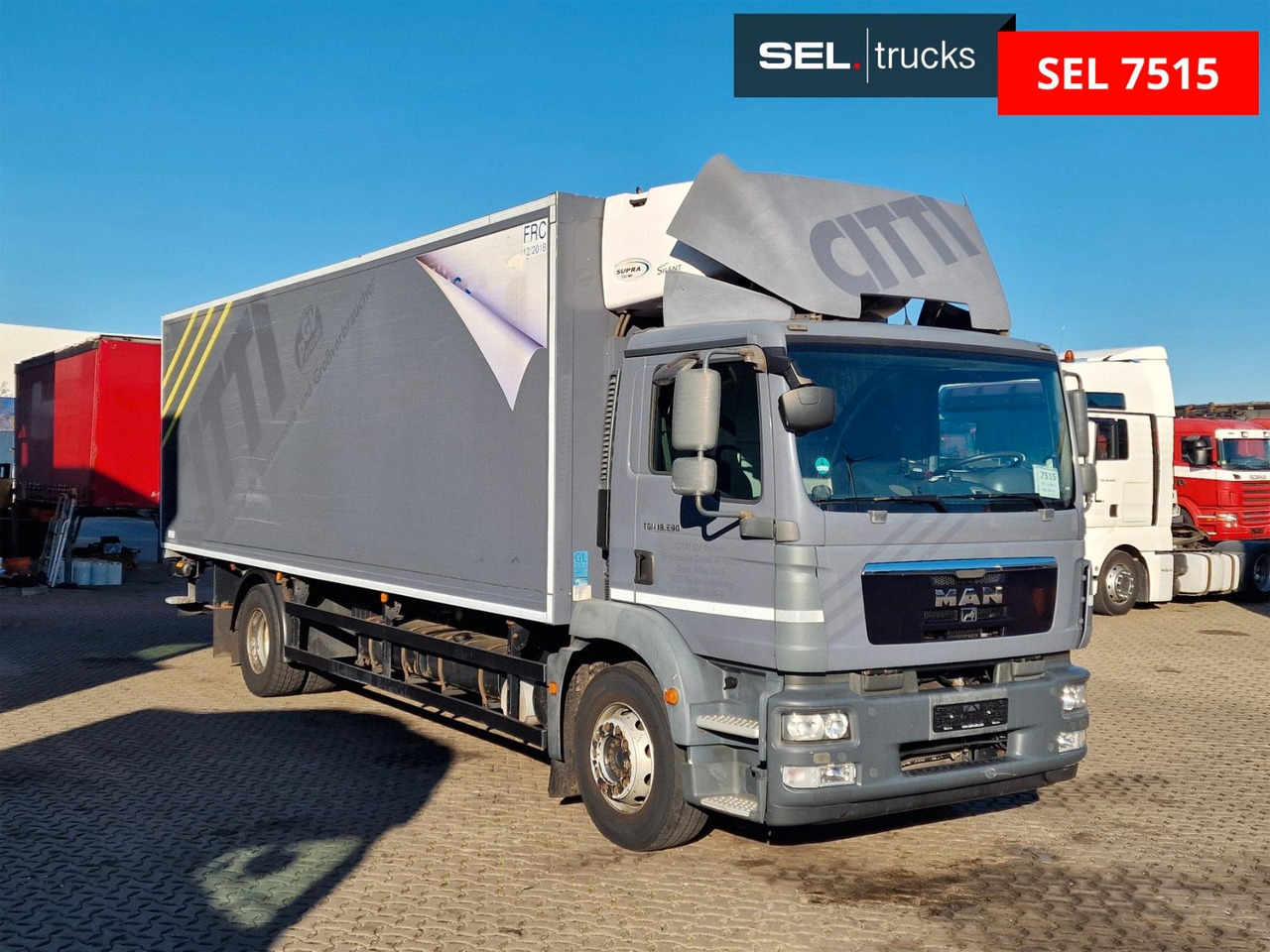 MAN TGM 18.290 4X2 LL / Ladebordwand / 2 Tanks - Frigorífico camión: foto 3 MAN TGM 18.290 4X2 LL / Ladebordwand / 2 Tanks - Frigorífico camión: foto 3