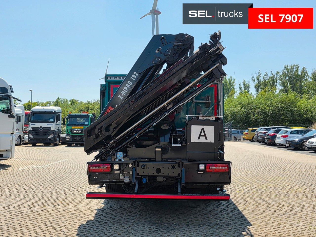 Volquete camión, Camión grúa MAN TGS 28.480 6X4H-4 BL /HIAB /Fernbed. / Lenkachse: foto 8
