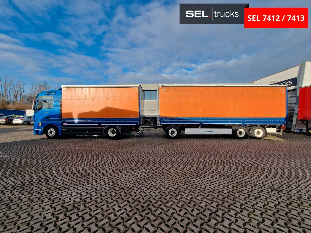 MAN TGX 18.580 4X2 LL/ Ledersitze/ D38 / KOMPLETT - Camión lona: foto 1 MAN TGX 18.580 4X2 LL/ Ledersitze/ D38 / KOMPLETT - Camión lona: foto 1