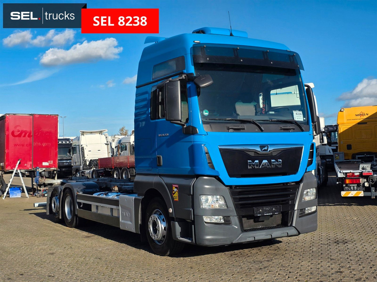 MAN TGX 26.420 6x2-2 LL / Intarder / Standklima - Portacontenedore/ Intercambiable camión: foto 3 MAN TGX 26.420 6x2-2 LL / Intarder / Standklima - Portacontenedore/ Intercambiable camión: foto 3