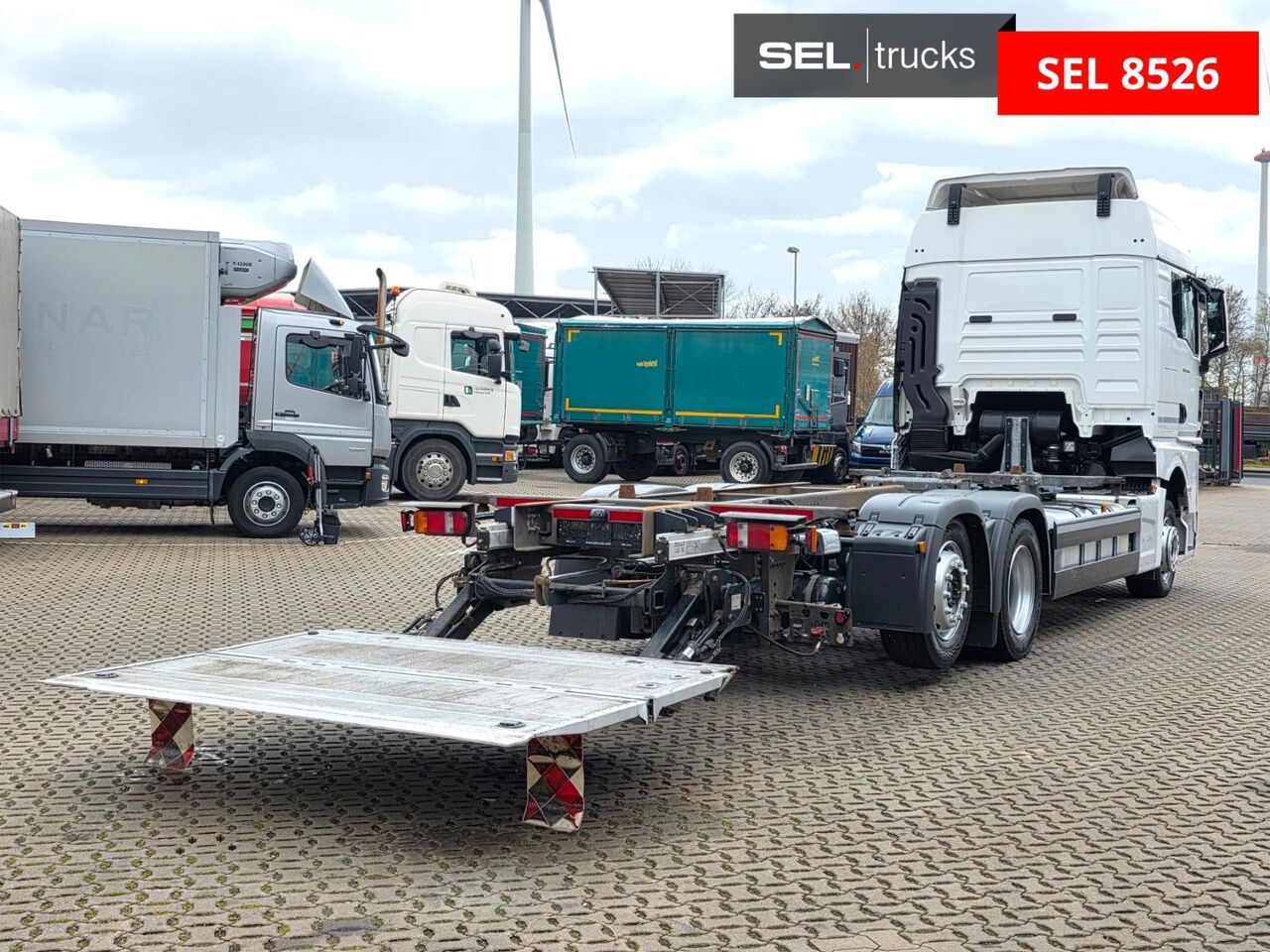 MAN TGX 26.510 6x2-4 LL CH /Intar./Ldbw/Lenkachse/6D - Portacontenedore/ Intercambiable camión: foto 5 MAN TGX 26.510 6x2-4 LL CH /Intar./Ldbw/Lenkachse/6D - Portacontenedore/ Intercambiable camión: foto 5