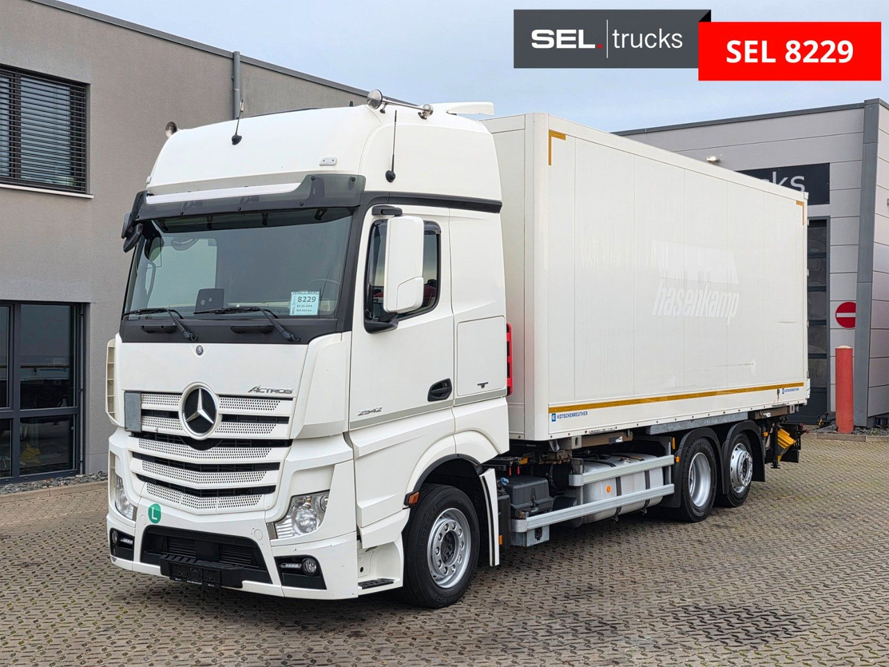 Mercedes-Benz Actros 2542 / Standklima / Ldbw / Lenkachse - Portacontenedore/ Intercambiable camión: foto 1 Mercedes-Benz Actros 2542 / Standklima / Ldbw / Lenkachse - Portacontenedore/ Intercambiable camión: foto 1