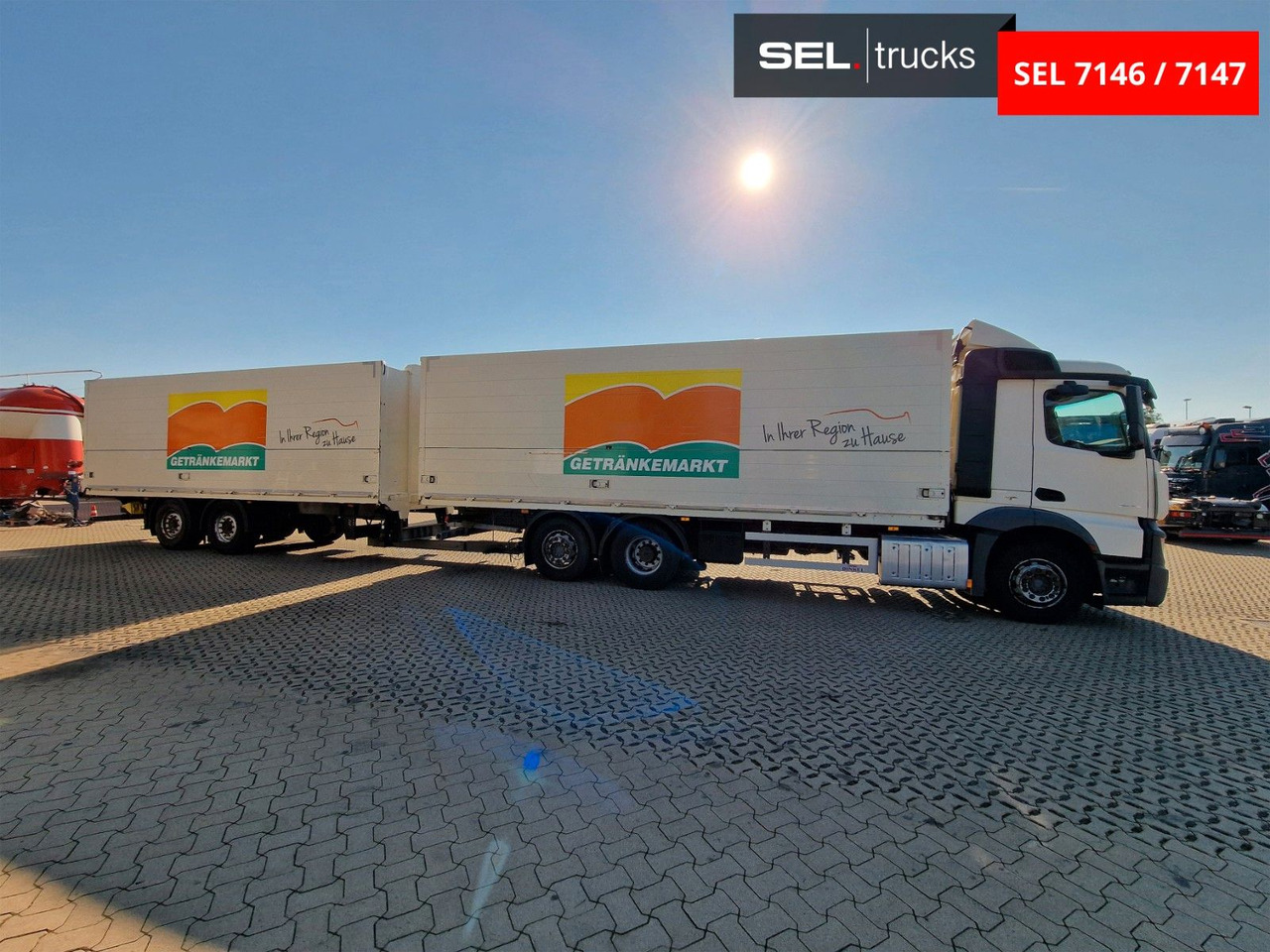 Mercedes-Benz Actros 2543 / Retarder / Lenkachse / Liftachse - Transporte de bebidas camión: foto 4 Mercedes-Benz Actros 2543 / Retarder / Lenkachse / Liftachse - Transporte de bebidas camión: foto 4