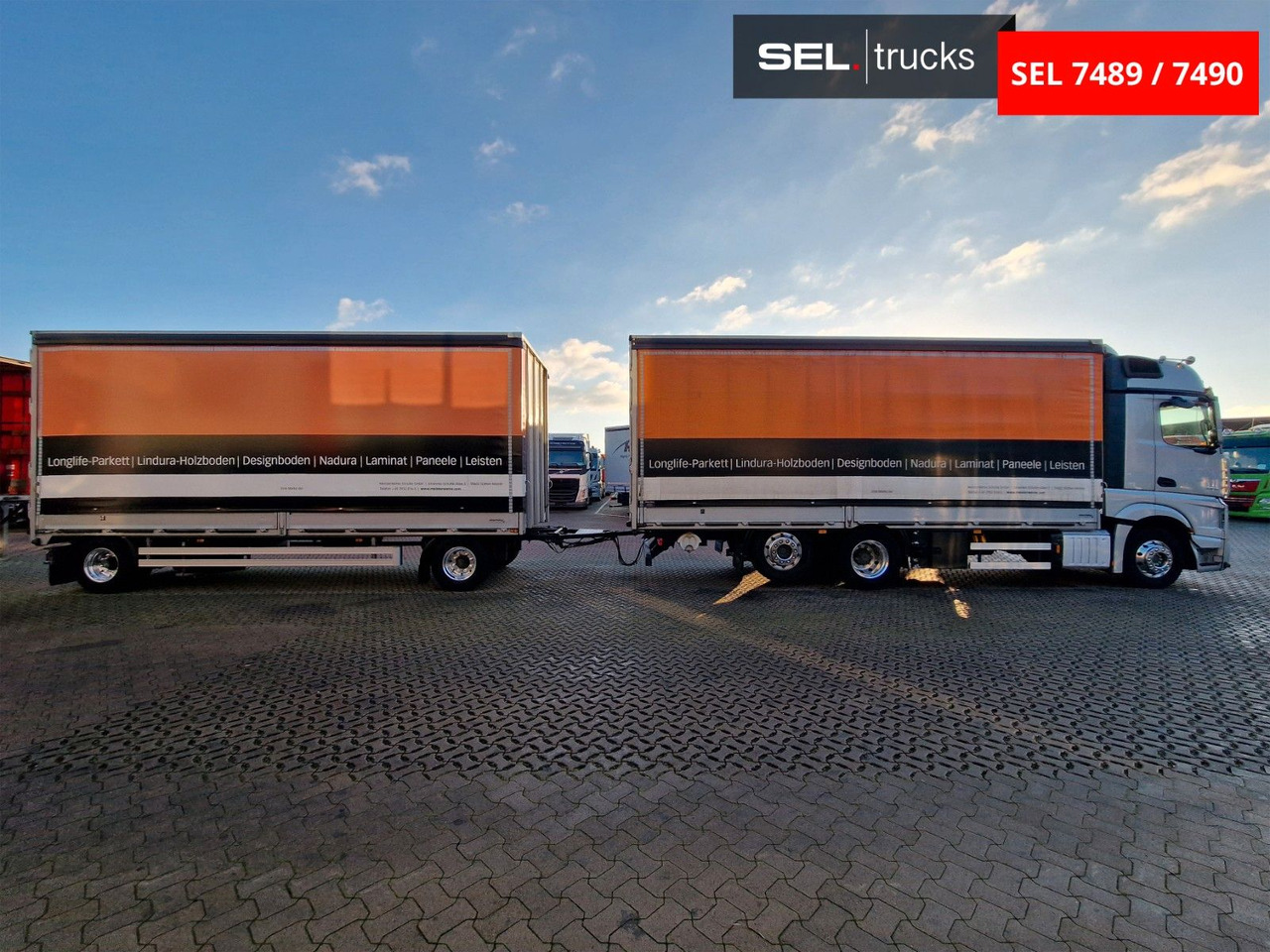 Mercedes-Benz Actros 2545 / Retarder / Alukappen / Standklima - Camión lona: foto 4 Mercedes-Benz Actros 2545 / Retarder / Alukappen / Standklima - Camión lona: foto 4