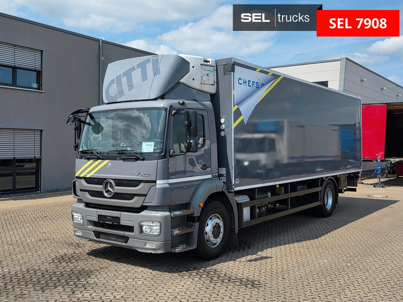 Mercedes-Benz Axor 1824L / Ladebordwand / Carrier Supra 950Mt - Frigorífico camión: foto 1 Mercedes-Benz Axor 1824L / Ladebordwand / Carrier Supra 950Mt - Frigorífico camión: foto 1