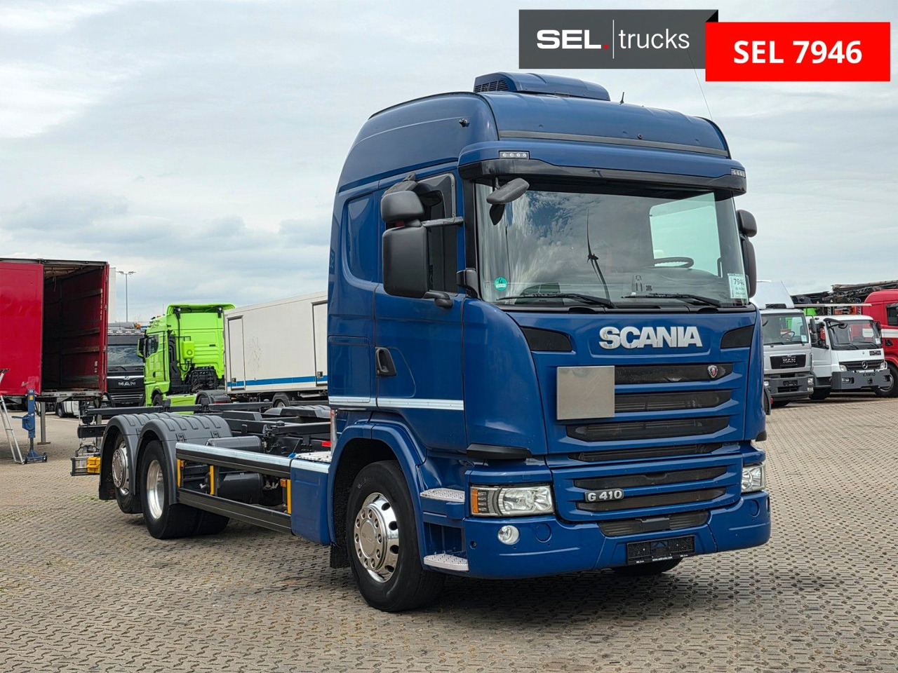 Scania G 410 LB6X2*4MNB / Retarder/PTO/ADR/Lenkachse - Portacontenedore/ Intercambiable camión: foto 3 Scania G 410 LB6X2*4MNB / Retarder/PTO/ADR/Lenkachse - Portacontenedore/ Intercambiable camión: foto 3