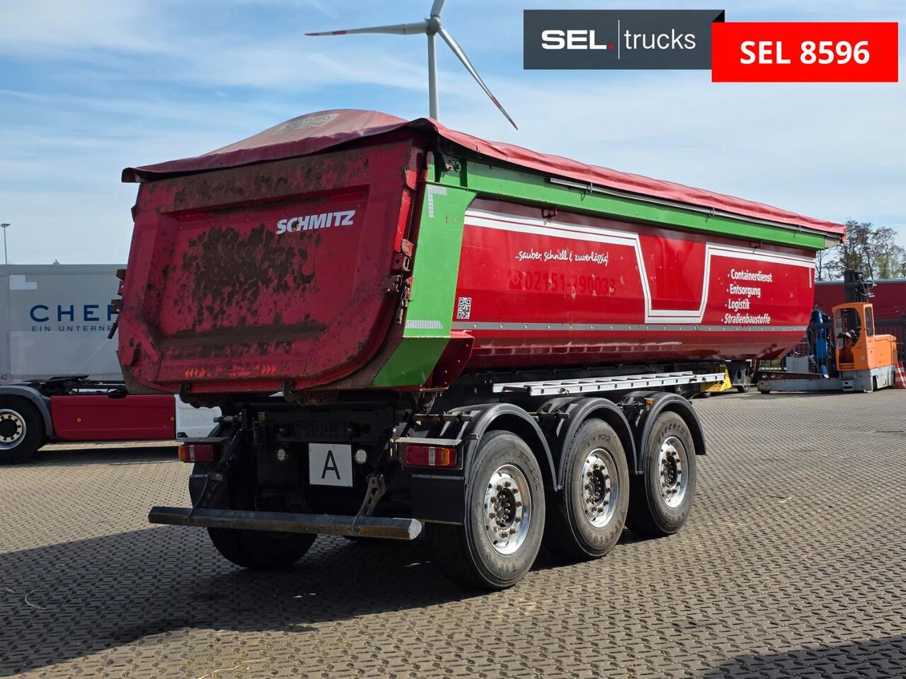 Schmitz Cargobull SKI 24 SL 7.2 / Alu-Felgen / Liftachse - Volquete semirremolque: foto 5 Schmitz Cargobull SKI 24 SL 7.2 / Alu-Felgen / Liftachse - Volquete semirremolque: foto 5