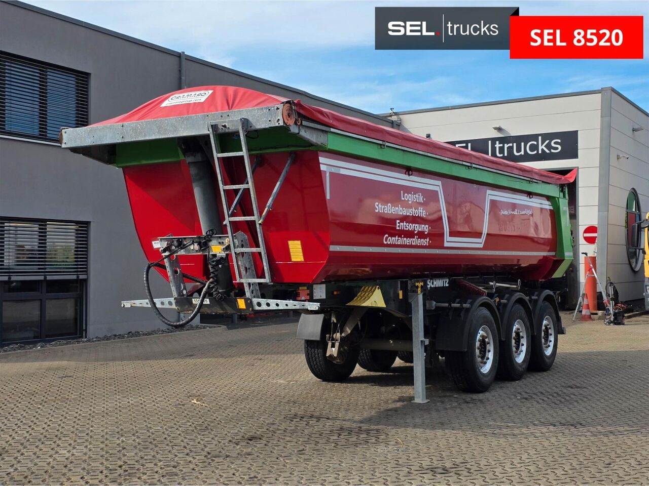 Schmitz Cargobull SKI 24 SL 7.2 / Alu-Felgen / Liftachse - Volquete semirremolque: foto 1 Schmitz Cargobull SKI 24 SL 7.2 / Alu-Felgen / Liftachse - Volquete semirremolque: foto 1