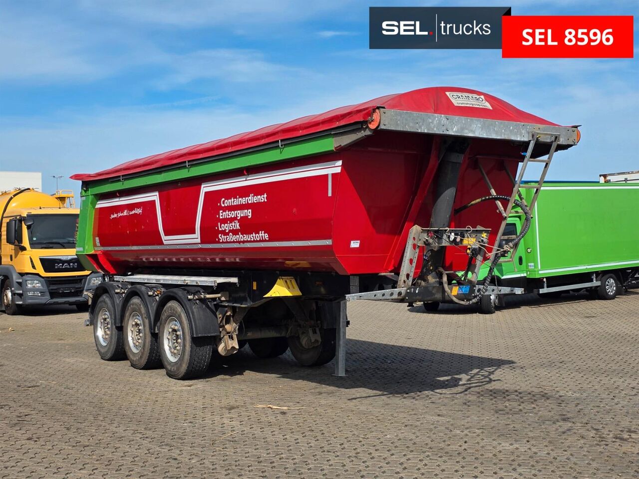 Schmitz Cargobull SKI 24 SL 7.2 / Alu-Felgen / Liftachse - Volquete semirremolque: foto 3 Schmitz Cargobull SKI 24 SL 7.2 / Alu-Felgen / Liftachse - Volquete semirremolque: foto 3