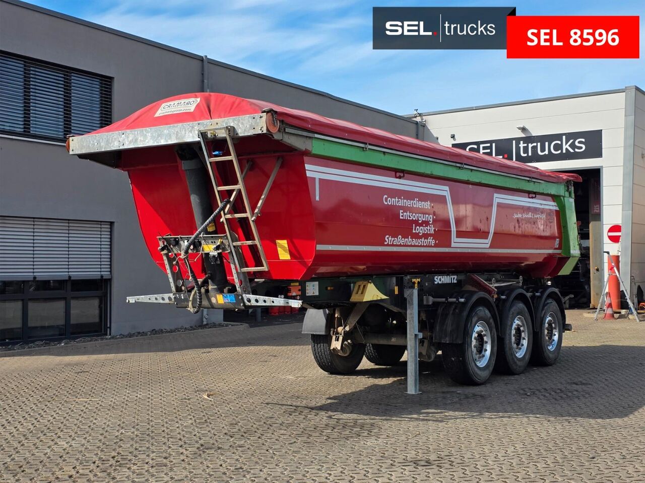 Schmitz Cargobull SKI 24 SL 7.2 / Alu-Felgen / Liftachse - Volquete semirremolque: foto 1 Schmitz Cargobull SKI 24 SL 7.2 / Alu-Felgen / Liftachse - Volquete semirremolque: foto 1