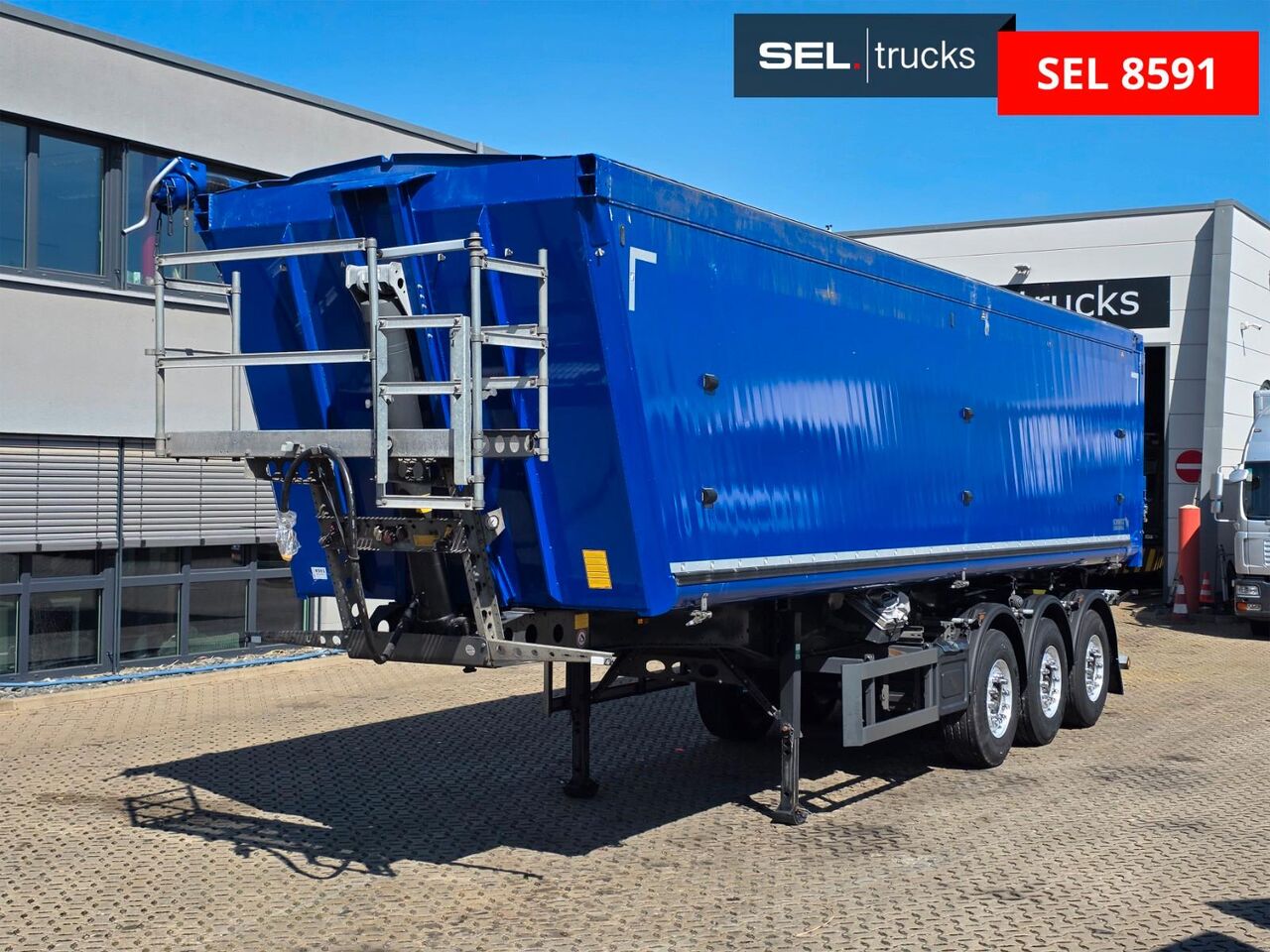 Schmitz Cargobull SKI 24 SL 9.6 / Liftachse / Alu-Felgen / 50M² - Volquete semirremolque: foto 1 Schmitz Cargobull SKI 24 SL 9.6 / Liftachse / Alu-Felgen / 50M² - Volquete semirremolque: foto 1
