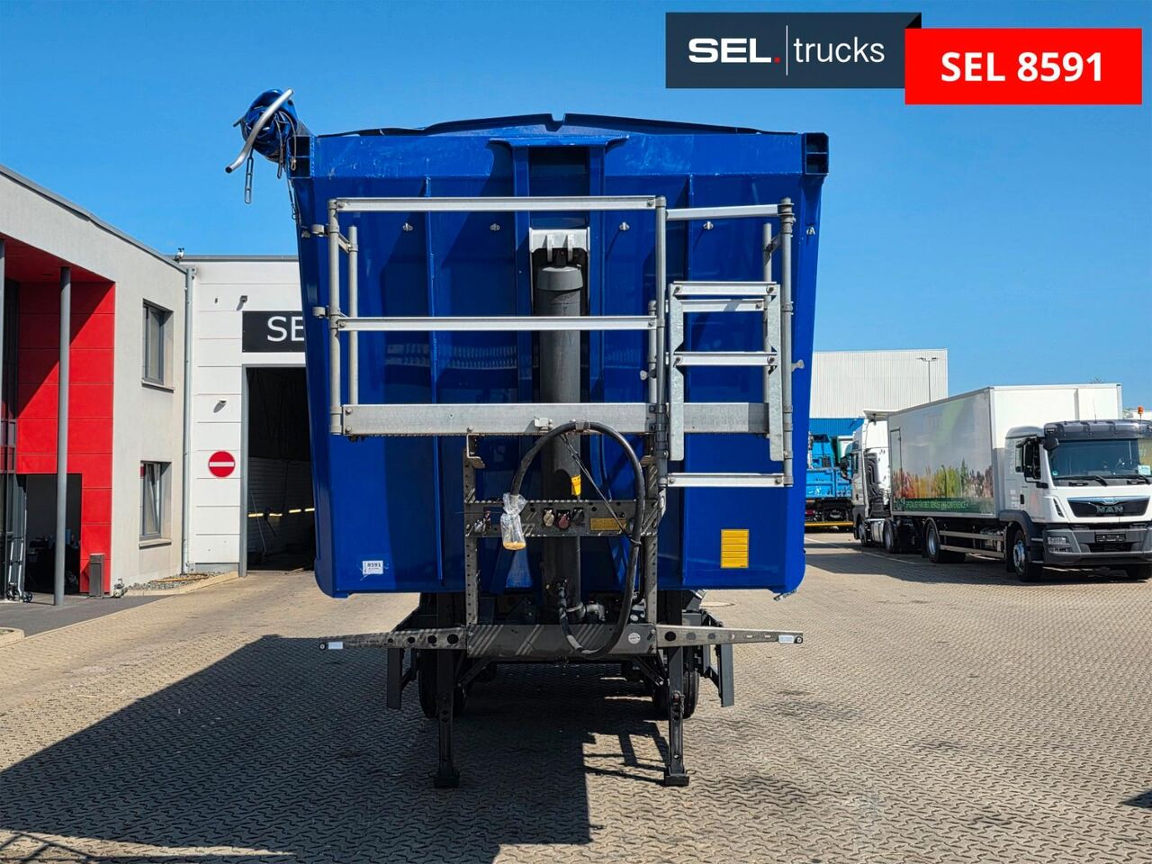 Schmitz Cargobull SKI 24 SL 9.6 / Liftachse / Alu-Felgen / 50M² - Volquete semirremolque: foto 2 Schmitz Cargobull SKI 24 SL 9.6 / Liftachse / Alu-Felgen / 50M² - Volquete semirremolque: foto 2