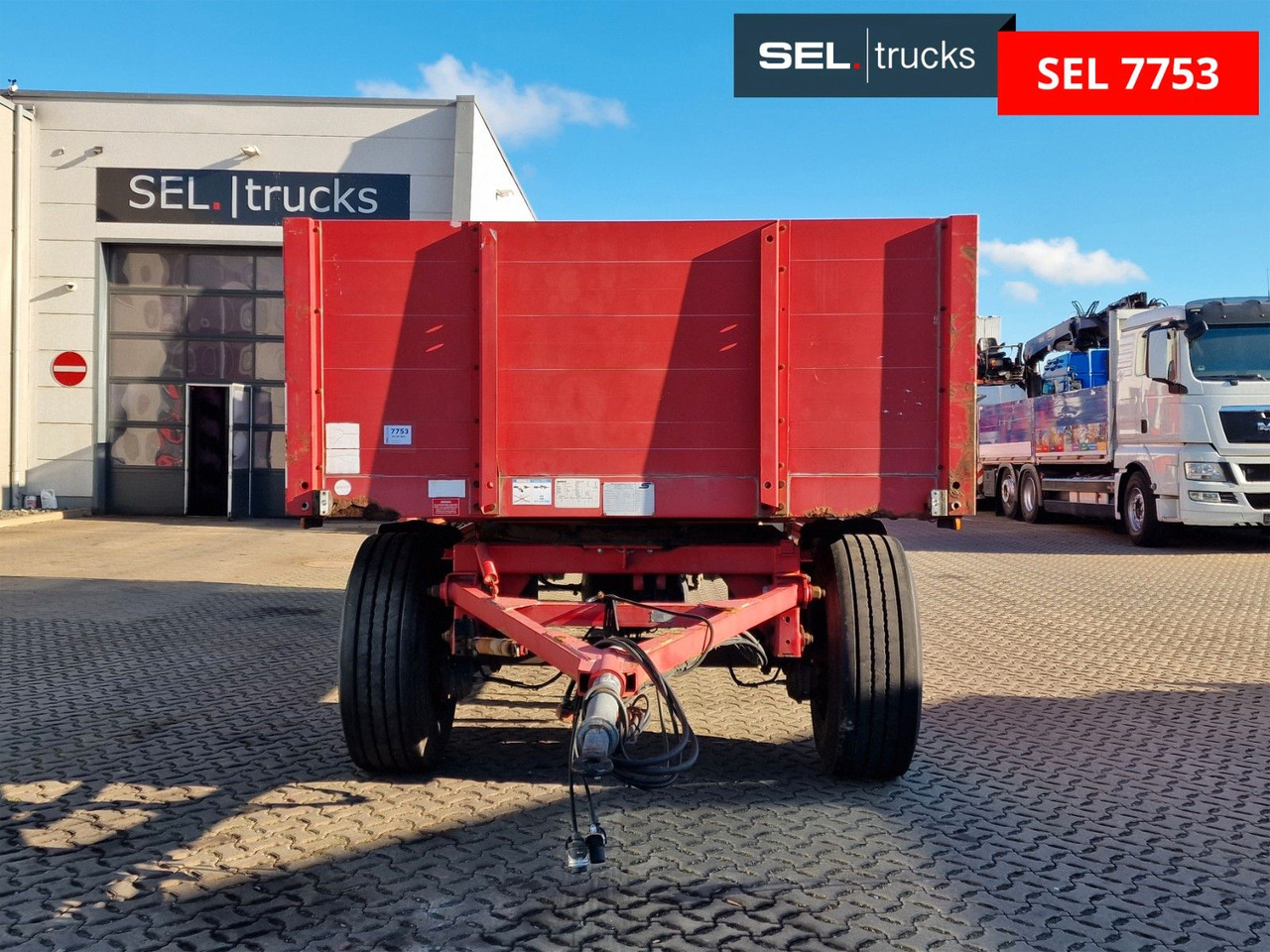 Schwarzmüller PA 2/E / Baustoff - Remolque plataforma/ Caja abierta: foto 2 Schwarzmüller PA 2/E / Baustoff - Remolque plataforma/ Caja abierta: foto 2