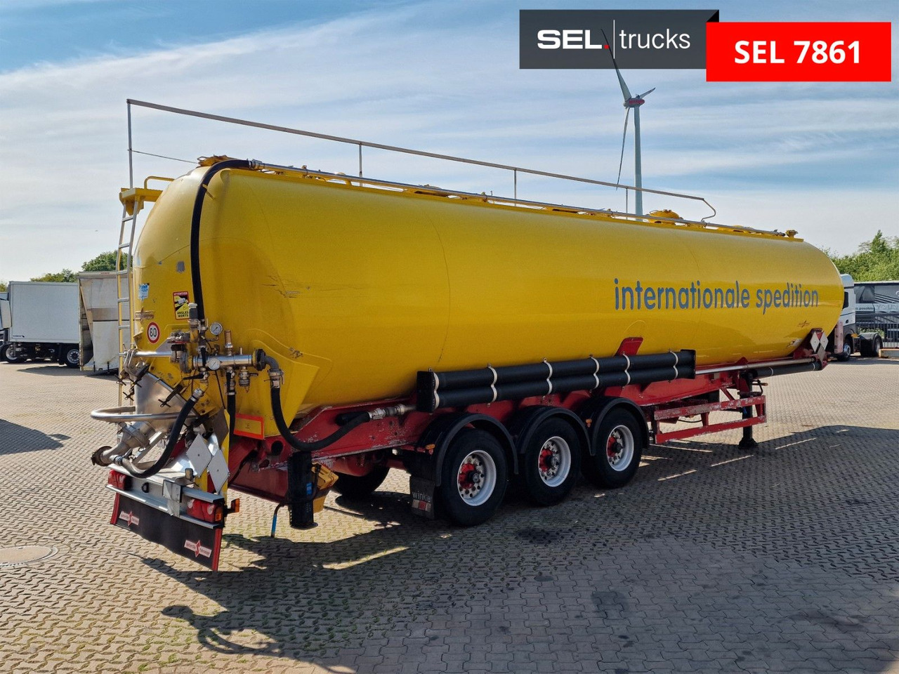 Spitzer SK 2766 CAL GGVS / Kippsilo / 66 m3 / ADR ATDR A - Semirremolque silo: foto 5 Spitzer SK 2766 CAL GGVS / Kippsilo / 66 m3 / ADR ATDR A - Semirremolque silo: foto 5