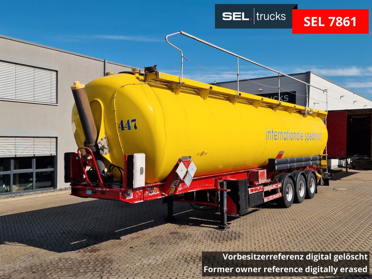 Spitzer SK 2766 CAL GGVS / Kippsilo / 66 m3 / ADR ATDR A - Semirremolque silo: foto 1 Spitzer SK 2766 CAL GGVS / Kippsilo / 66 m3 / ADR ATDR A - Semirremolque silo: foto 1