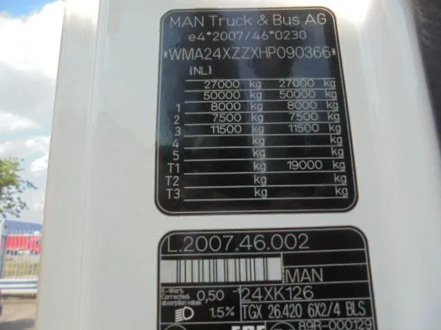 Cabeza tractora MAN TGX 26-420 XL 6x2 NEW EXPORT PRICES: foto 20