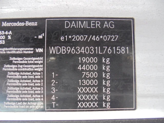 Cabeza tractora Mercedes-Benz Actros 1842 LS EUR6: foto 13