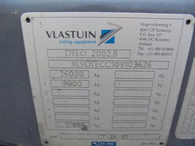 Portacontenedore/ Intercambiable semirremolque D-Tec CT-53-04D: foto 12 Portacontenedore/ Intercambiable semirremolque D-Tec CT-53-04D: foto 12