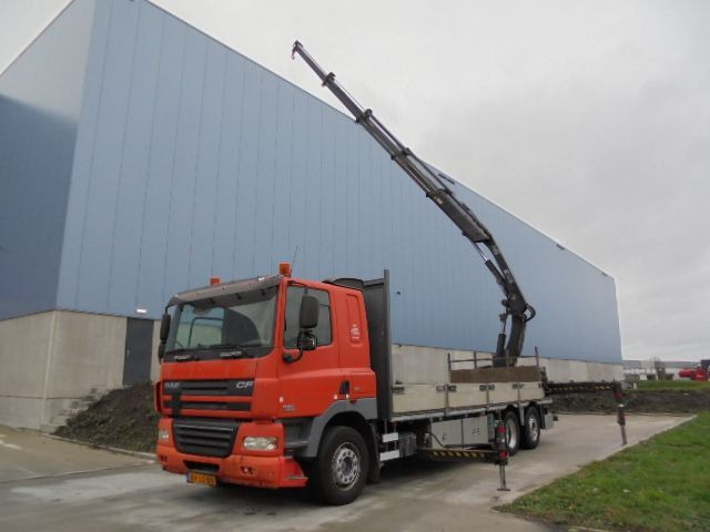 DAF CF 85.360 6X2 GESTUURDE AS - Camión caja abierta, Camión grúa: foto 1 DAF CF 85.360 6X2 GESTUURDE AS - Camión caja abierta, Camión grúa: foto 1