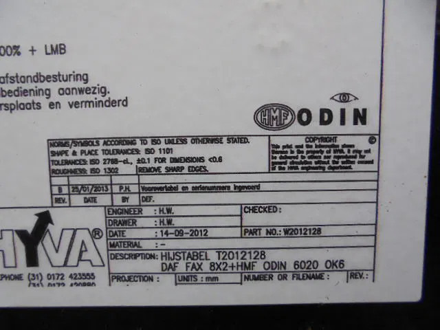 Leasing financiero de DAF FAD 85-460 8X4 NL TRUCK leasing DAF FAD 85-460 8X4 NL TRUCK: foto 18