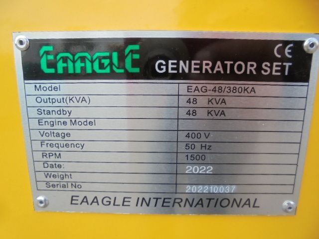 Generador industriale nuevo Eagle EAG48: foto 11
