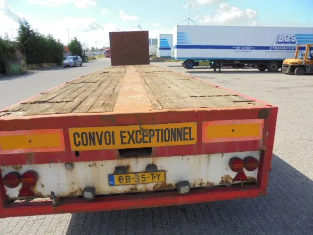 Semirremolque plataforma/ Caja abierta Kromhout 3AOUH-16-27: foto 11 Semirremolque plataforma/ Caja abierta Kromhout 3AOUH-16-27: foto 11