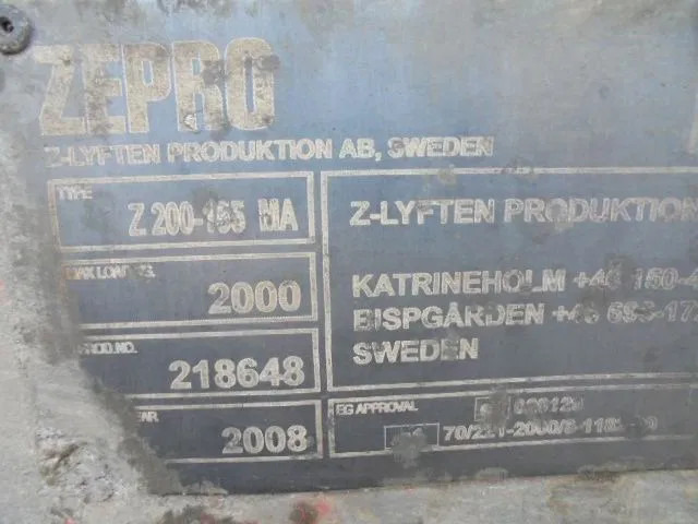 Caja cerrada semirremolque Krone SZ NL KENTEKEN: foto 11