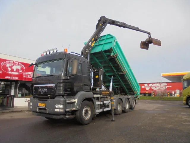 MAN TGS 35.440 8X4 TRIPLE NL TRUCK - Volquete camión, Camión grúa: foto 1 MAN TGS 35.440 8X4 TRIPLE NL TRUCK - Volquete camión, Camión grúa: foto 1