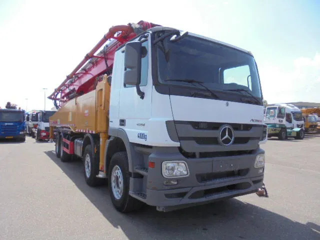 Mercedes-Benz Actros 4144 8X4 SANY 56M BETONPOMP - Bomba de hormigón: foto 4 Mercedes-Benz Actros 4144 8X4 SANY 56M BETONPOMP - Bomba de hormigón: foto 4