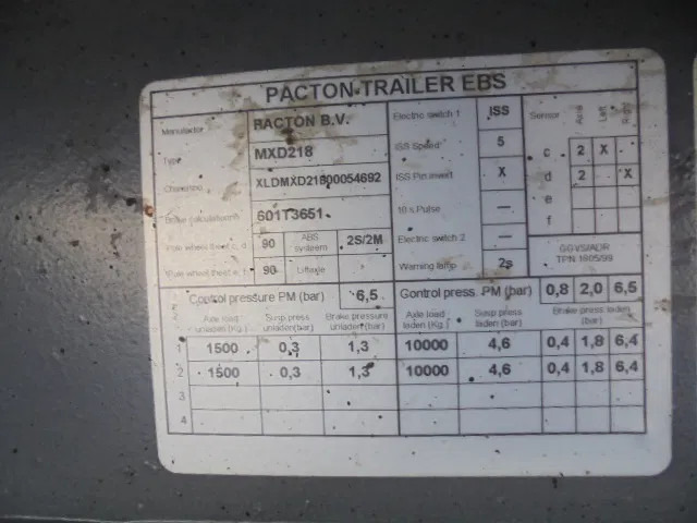 Caja cerrada remolque Pacton MXD218: foto 17
