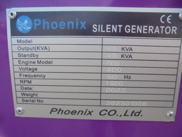 Phoenix PX 50 - Generador industriale: foto 4 Phoenix PX 50 - Generador industriale: foto 4