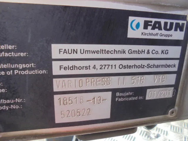 Camión de basura Scania P310 6x2 RETARDER NL TRUCK: foto 20