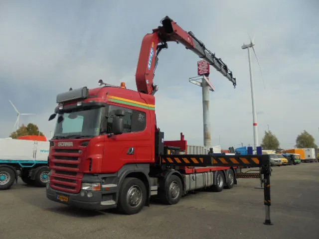 Scania R480 8X2 NL TRUCK - Camión caja abierta, Camión grúa: foto 1 Scania R480 8X2 NL TRUCK - Camión caja abierta, Camión grúa: foto 1