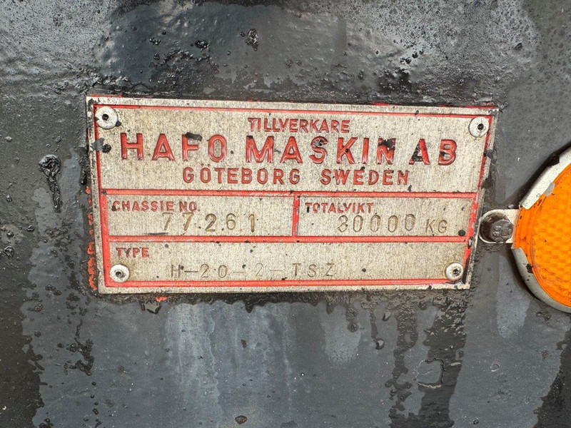 Cisterna camión para transporte de combustible Volvo N12 + bitum spreader semitrailer: foto 10