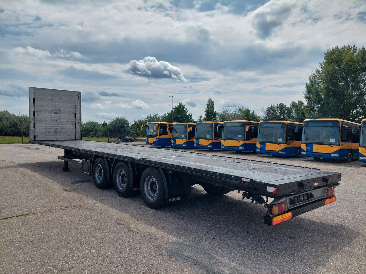 Kögel S24 Mega - Semirremolque plataforma/ Caja abierta: foto 3 Kögel S24 Mega - Semirremolque plataforma/ Caja abierta: foto 3