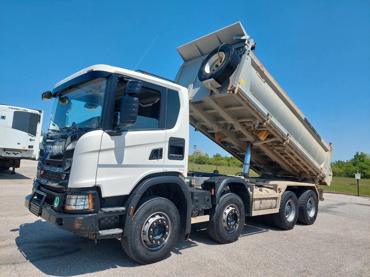 Scania G 450 B8X4HZ 8x4 Bordmatik - Volquete camión: foto 1 Scania G 450 B8X4HZ 8x4 Bordmatik - Volquete camión: foto 1