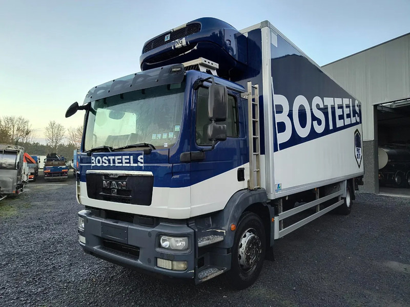MAN TGM 18.250 2 COMP THERMOKING - 2000KG DHOLLANDIA - Frigorífico camión: foto 1 MAN TGM 18.250 2 COMP THERMOKING - 2000KG DHOLLANDIA - Frigorífico camión: foto 1
