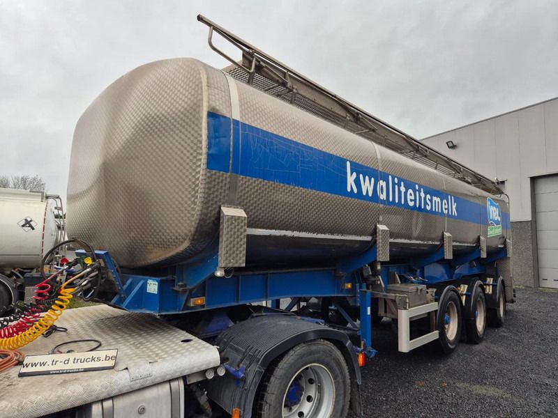 Mafa 30 000L INSULATED INOX TANK - 3 COMP - PUMP - Cisterna semirremolque: foto 1 Mafa 30 000L INSULATED INOX TANK - 3 COMP - PUMP - Cisterna semirremolque: foto 1