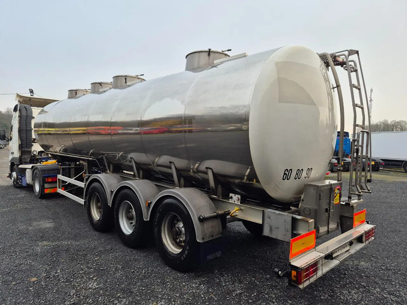 Magyar 30500L INSULATED INOX TANK - 4 COMP - Cisterna semirremolque: foto 3 Magyar 30500L INSULATED INOX TANK - 4 COMP - Cisterna semirremolque: foto 3