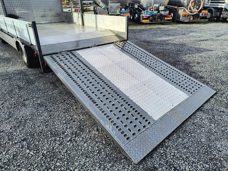 Portavehículos camión Mercedes-Benz Atego 815 GARDEN - MATERIAL BOX - RAMPS: foto 12