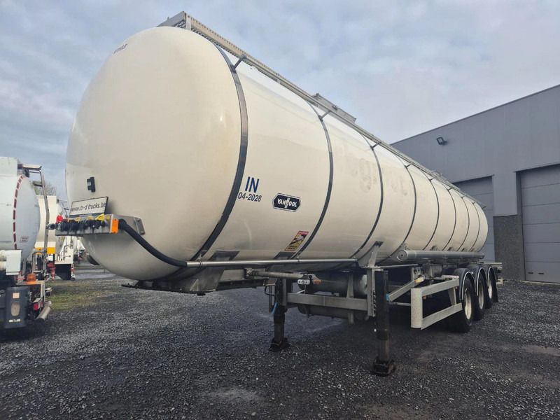Van Hool 26500L INSULATED INOX TANK - HEATED - 120 °C 18BAR MAX W PRES - Cisterna semirremolque: foto 1 Van Hool 26500L INSULATED INOX TANK - HEATED - 120 °C 18BAR MAX W PRES - Cisterna semirremolque: foto 1