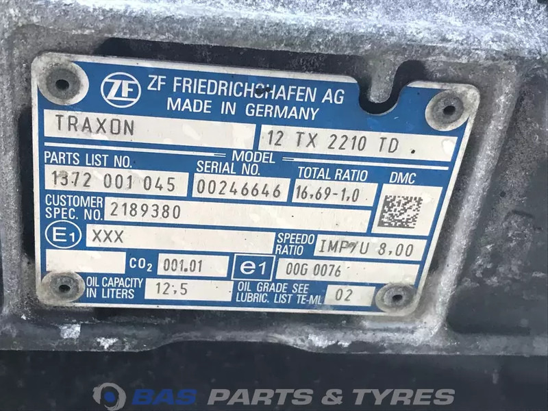 DAF XF G2 - Caja de cambios para Camión: foto 5 DAF XF G2 - Caja de cambios para Camión: foto 5