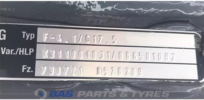 Mercedes-Benz Mercedes F-4.1/C17.5 Vooras A 972 331 12 01 - Eje delantero para Camión: foto 4 Mercedes-Benz Mercedes F-4.1/C17.5 Vooras A 972 331 12 01 - Eje delantero para Camión: foto 4