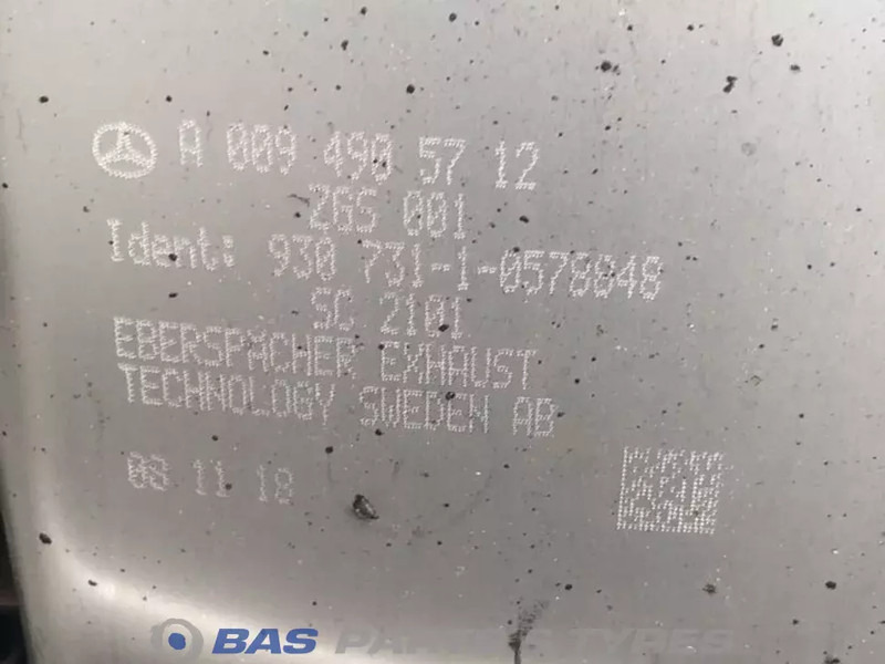 Mercedes-Benz Uitlaatdemper Mercedes A 008 490 21 12 - Silenciador para Camión: foto 5 Mercedes-Benz Uitlaatdemper Mercedes A 008 490 21 12 - Silenciador para Camión: foto 5